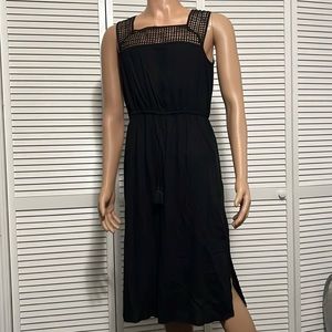 Old navy black midi dress